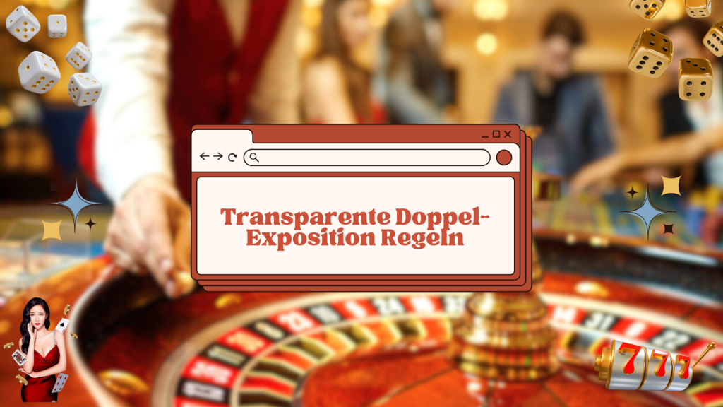 Transparente Doppel-Exposition Regeln